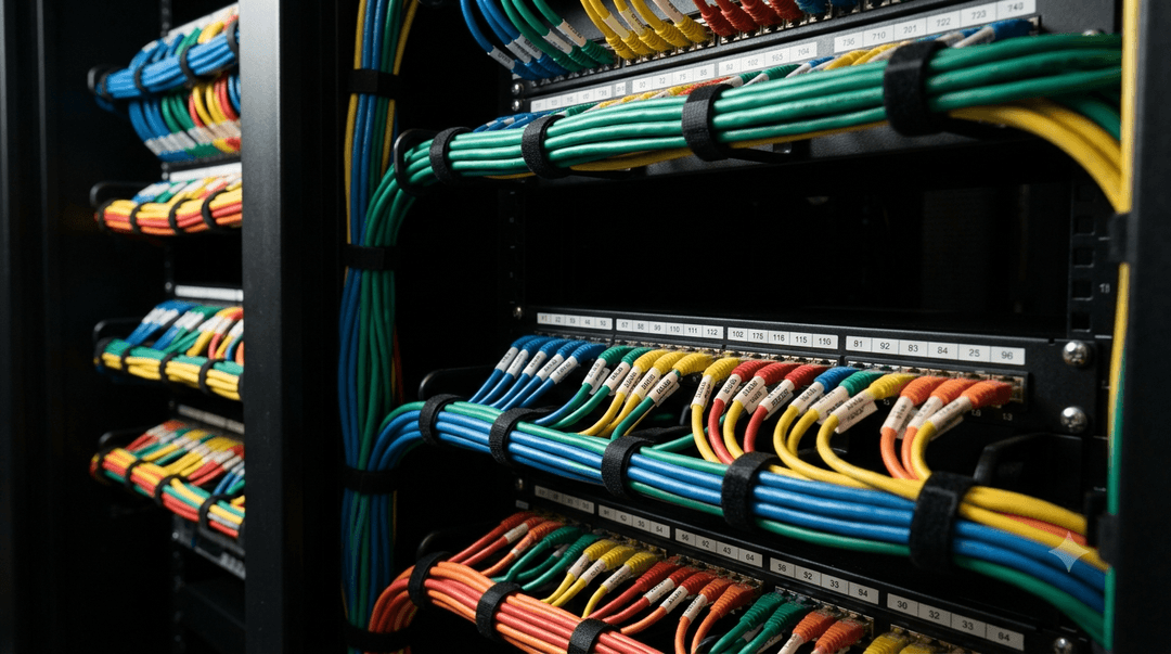 Rack de cableado estructurado certificado